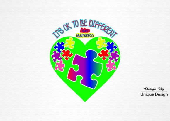 Autism Awareness Retro Sublimation Design for Small Business Branding