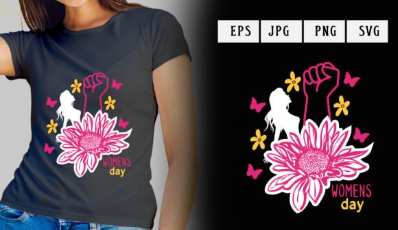 International Women’s Day T-Shirt Design: A Versatile Graphic for Modern Branding