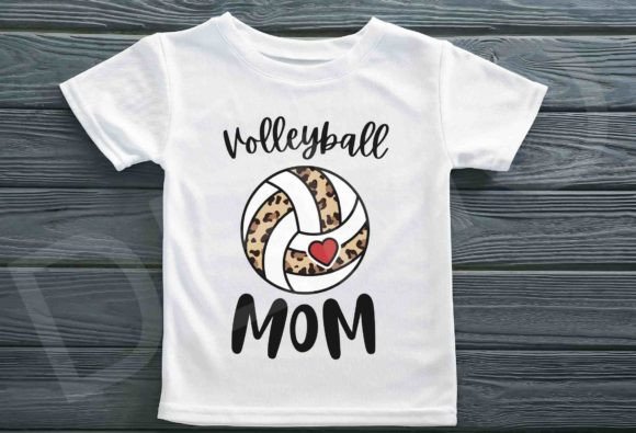 Leopard Funny Ball Mom Mother’s Day SVG for T-Shirt Designs & Graphics