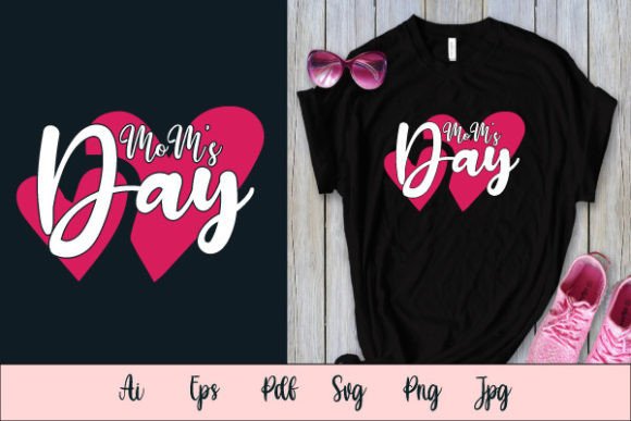 Mom's Day SVG T-Shirt Design Review for Branding and Marketing