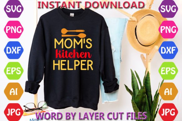 Mom's Kitchen Helper Embroidery Design Review
