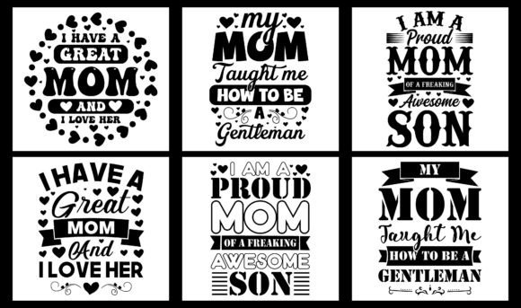 Mom SVG Design Bundle 14: A Versatile Graphics Pack for T-Shirt Designs