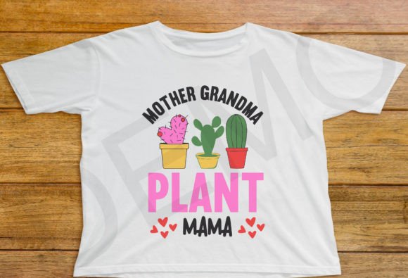 Mother Grandma Plant SVG: A Versatile Graphic for T-Shirt Designs and Branding