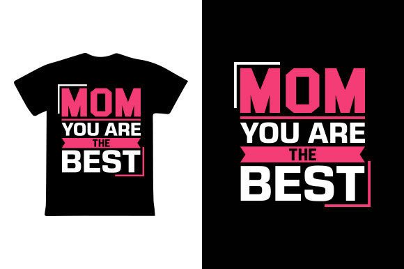 Mother’s Day T-Shirt Design 0004 – A Versatile Graphic for Handmade Creations