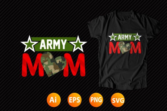 USA Army T-shirt Design 23: A Bold Graphic for Strong Brand Statements